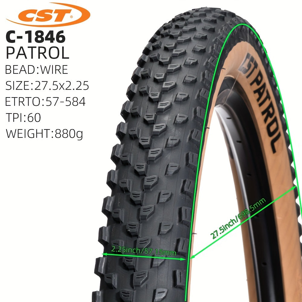 CST C1846 PATROL MOUNTAIN BICYCLE TIRE OF MTB BIKE TYRE XC AM FR 27.5 AND 29inch
