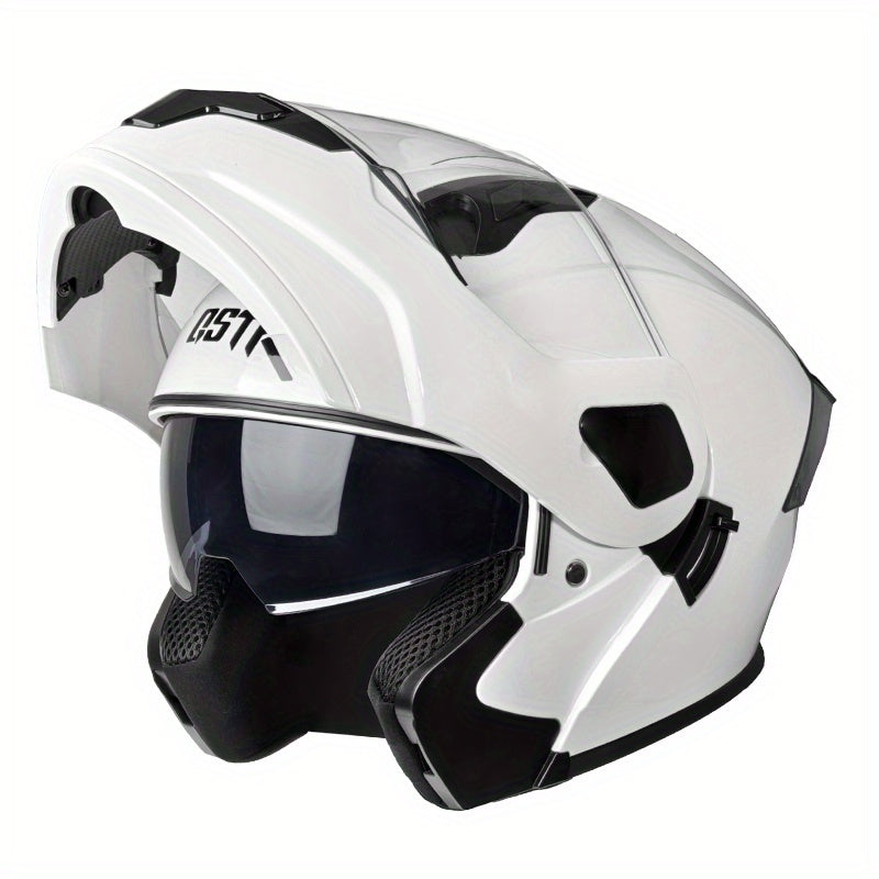 Stylish Helmet ABS Material Motorcycle Helmet | Stylish And Popular Gentleman Removes His Helmet