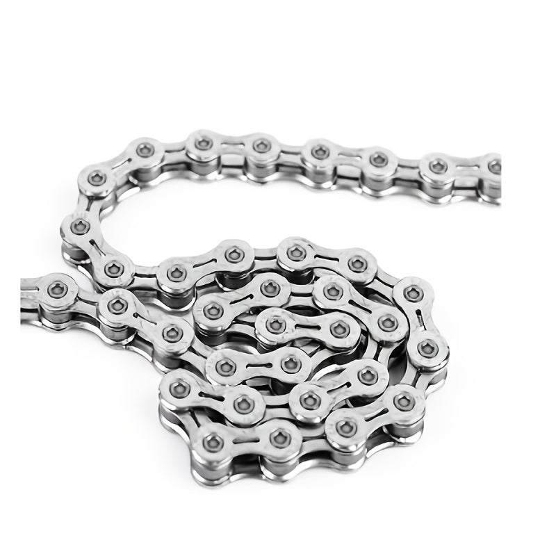 KMC 10\u002F11 Speed Mountain & Road Bike Chain - Golden Single Chain Sleeve for Dead Bikes, Durable High Performance, Includes Multiple Use Chains, Mountain Bike Accessories, Stylish Bike Accessories, Rugged Construction, Cutout Design (SL)