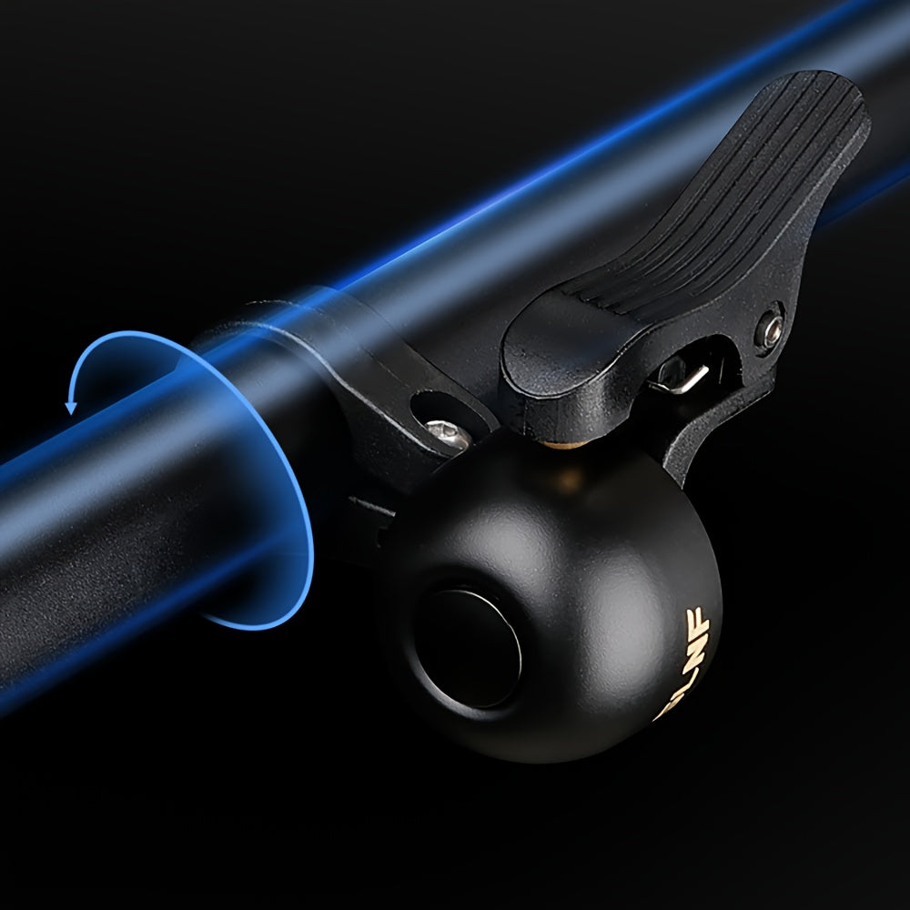 Extremely Loud Bicycle Bell Horn - Ergonomic Black Design, Durable & Weather-Resistant for Balance & Folding Bikes - Safety for Urban Commuting & Outdoor Cycling, Cycling Accessories, Easy Installation