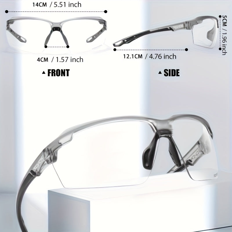 SCVCN Fashion Glasses Trendy Fashion Glasses Men Women | Photography Vacation Seaside Accessories Pc Frame by SCVCN