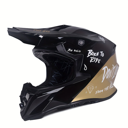 ECE2206 Helmet ECE2206 Motorcycle Helmet | Stylish All-Season Full Coverage Design with Integrated Mirror Visor, Ventilation System & Removable Padding | Durable Safety Gear for Men & Women