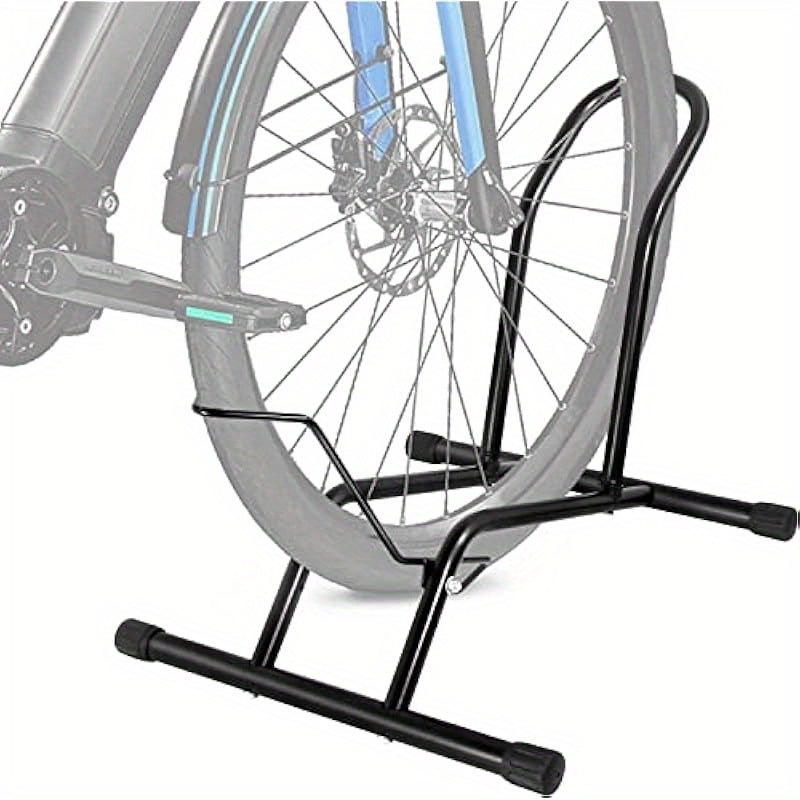 Heavy-Duty Adjustable Bike Stand Floor Bicycle Parking Stand - No-Drill Push-In Design, Fits 16\