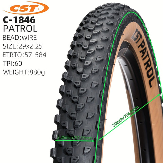 CST C1846 PATROL MOUNTAIN BICYCLE TIRE OF MTB BIKE TYRE XC AM FR 27.5 AND 29inch