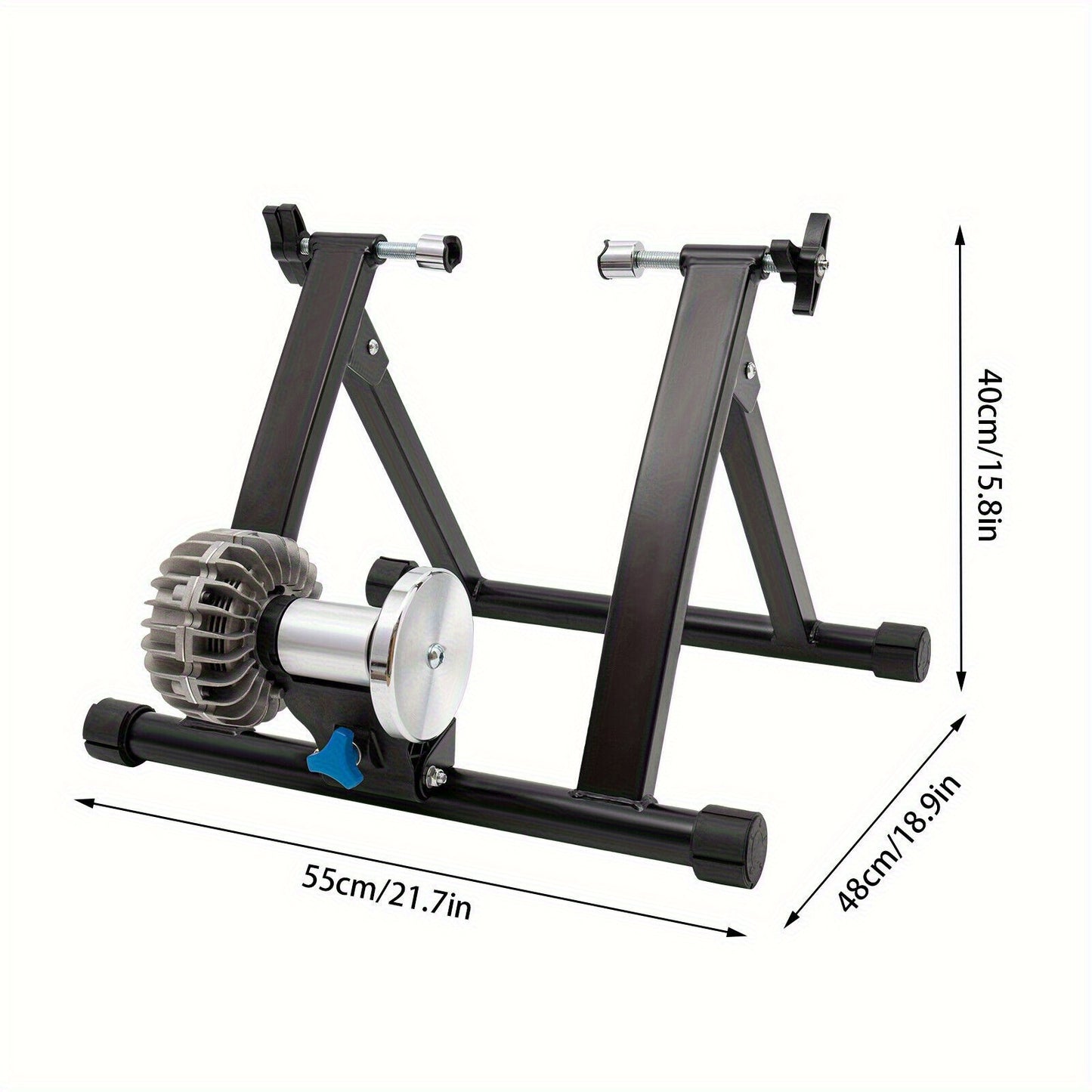 Black Mountain Bike for All 13 Scenes and 8 Festivals - Magnetic Disc Design, Foldable M-Frame Frame, 26-inch Wheel Diameter, 25.98-29.13inch Size, Lightweight and Durable, Suitable for Commuting, Cycling, and Racing
