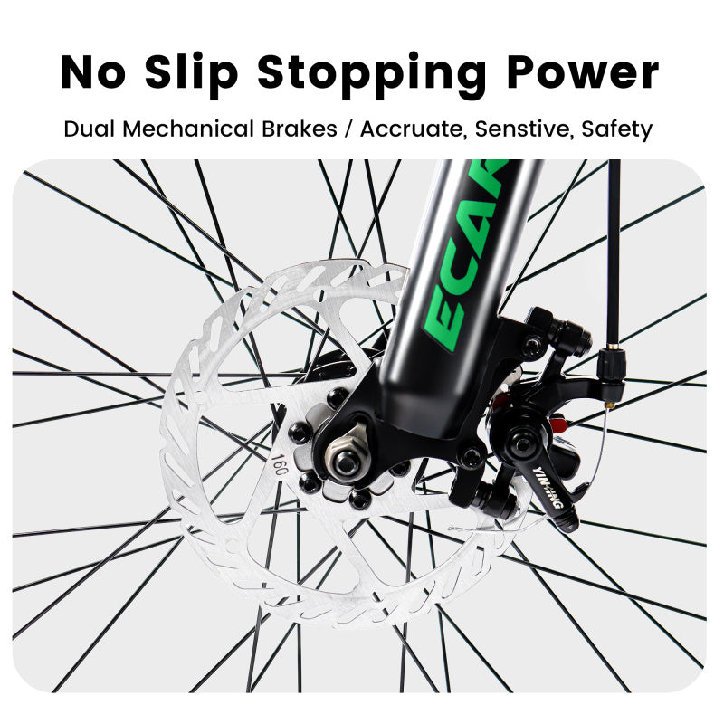 27.5" Full Suspension Mountain Bike - Dual Shock Absorbers, Mechanical Disc Brakes, 21-Speed Gears, Carbon Steel Frame & Aluminum Alloy Wheels, Retro Style Mixed Color - Unisex Adult Bike for Travel & Fitness (5'4"-5'9", 250lb Capacity)