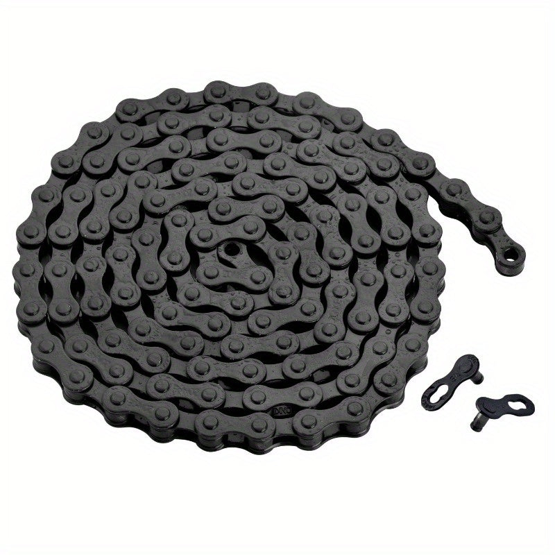 1Speed Bicycle Chain 116 Links Black 1 2\