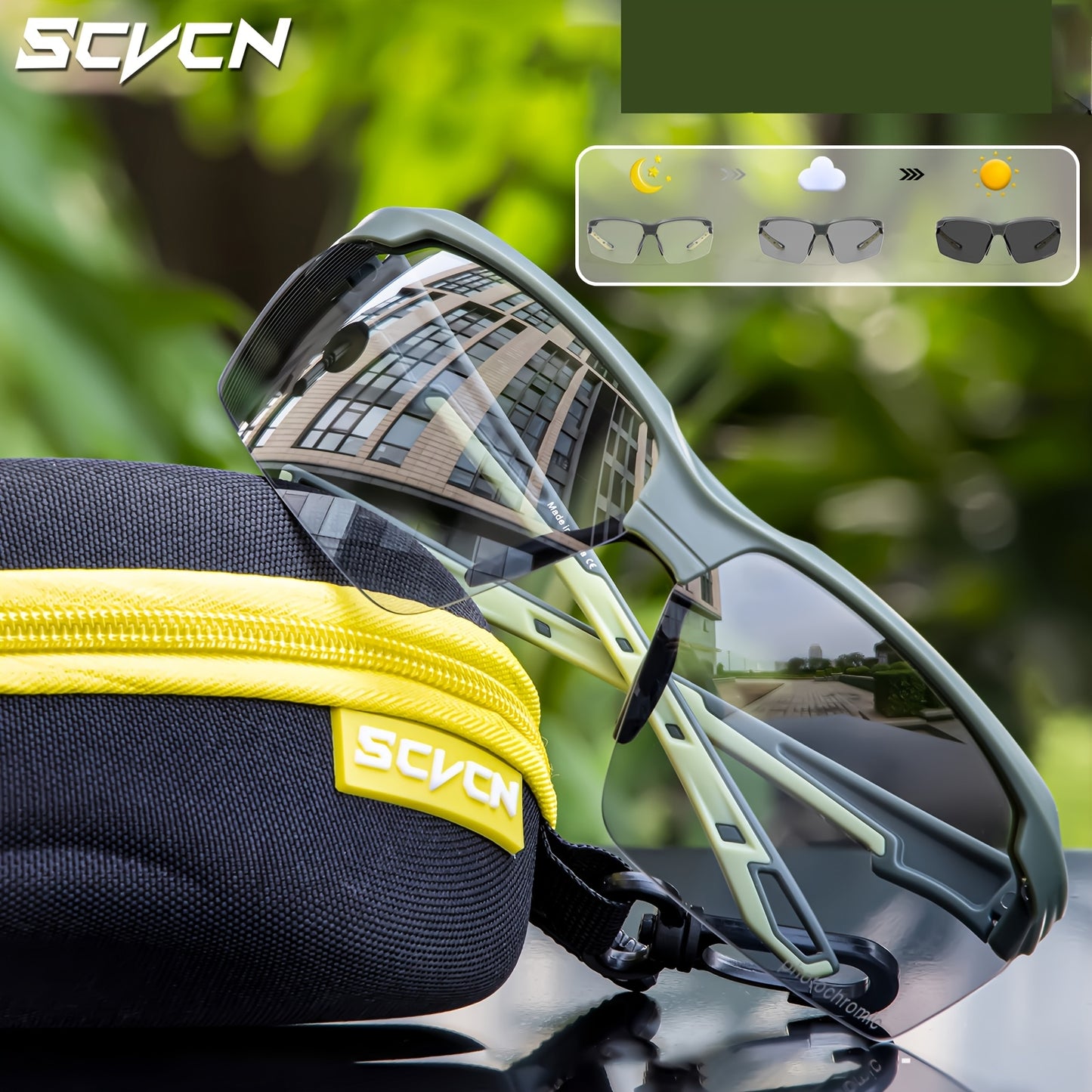 SCVCN Fashion Glasses Trendy Fashion Glasses Men Women | Photography Vacation Seaside Accessories Pc Frame by SCVCN