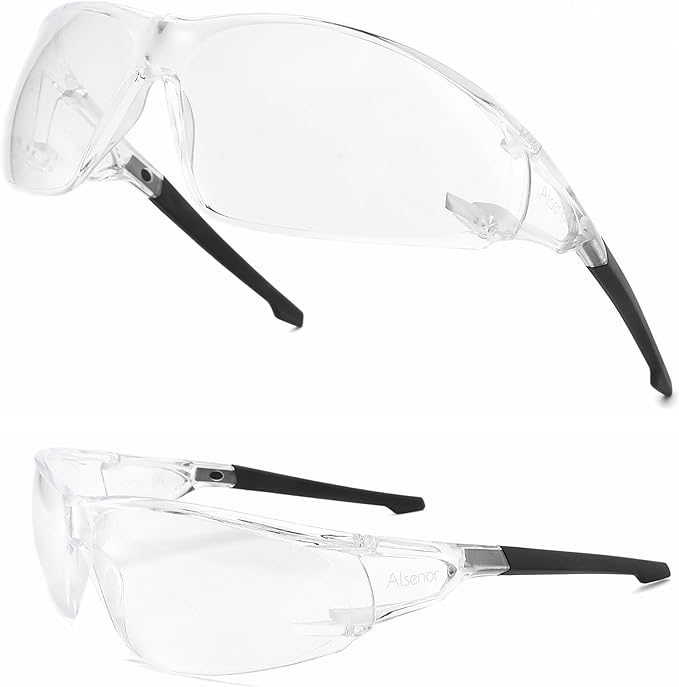 Anti Fog Goggles Wrap-Around Shooting Safety Glasses Blue Light Blocking Protective Eyewear ANSI Z87 Cycling Glasses