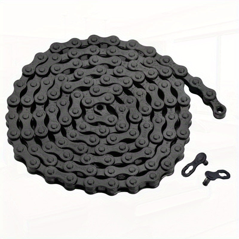 1Speed Bicycle Chain 116 Links Black 1 2\