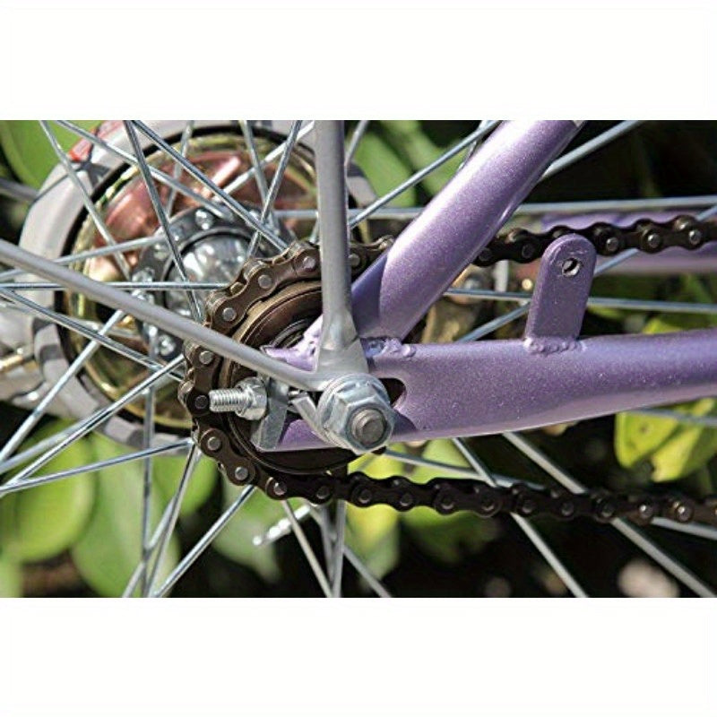 SingleSpeed Bicycle Chain 116 Links - Durable Non-Woven Mixed Color Design for Smooth Cycling Experience, Easy Maintenance & Enhanced Durability, Bicycle Accessories, Sleek Chain Design, Sturdy Link Construction