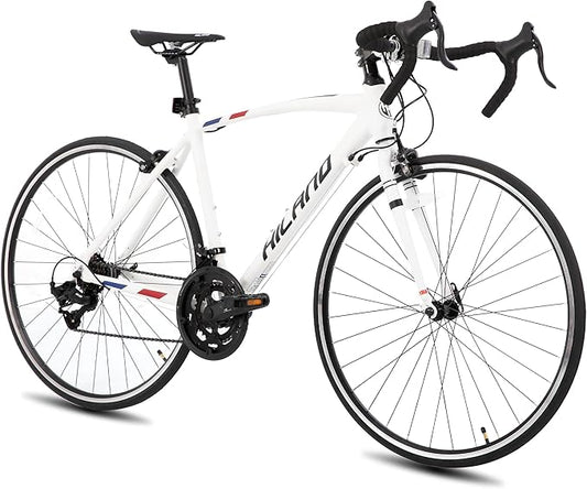 700C Road Bike, 14 Speeds Sport Bike, Light Weight Aluminum Frame, Racing Bike for Men Women Adult Bicycle