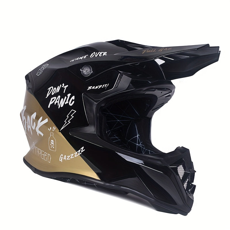 ECE2206 Helmet ECE2206 Motorcycle Helmet | Stylish All-Season Full Coverage Design with Integrated Mirror Visor, Ventilation System & Removable Padding | Durable Safety Gear for Men & Women