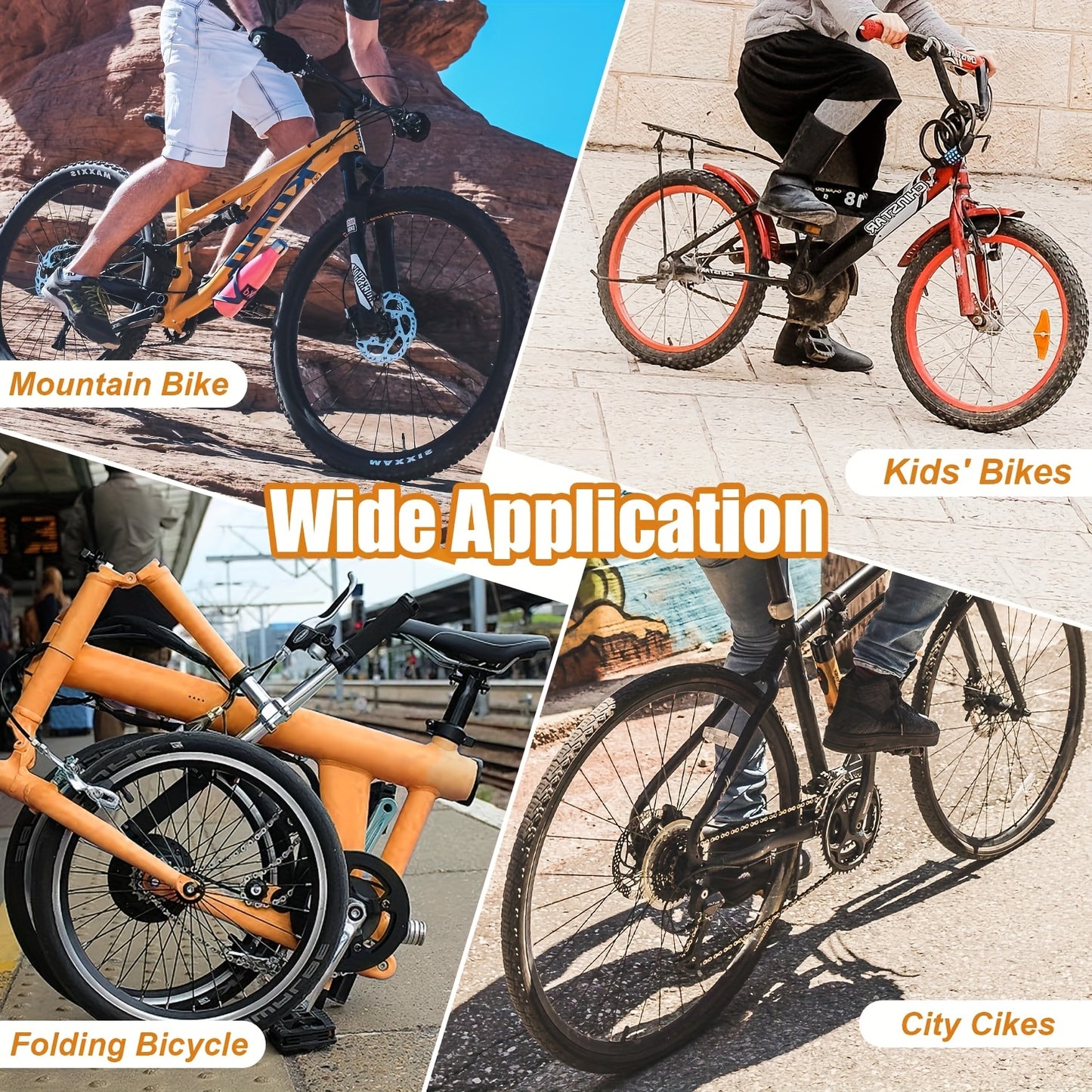 96pcs Bike Brake Cable Kit Universal Bike Cable Kit Bike Brake Cable Housing Kit Stainless Steel Bicycle Brake Cable Shift Cable with Bike Cable End Caps O-Rings