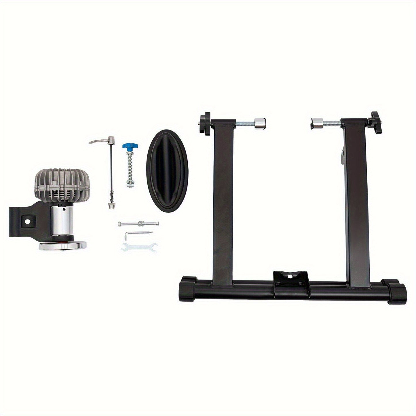 Black Mountain Bike for All 13 Scenes and 8 Festivals - Magnetic Disc Design, Foldable M-Frame Frame, 26-inch Wheel Diameter, 25.98-29.13inch Size, Lightweight and Durable, Suitable for Commuting, Cycling, and Racing