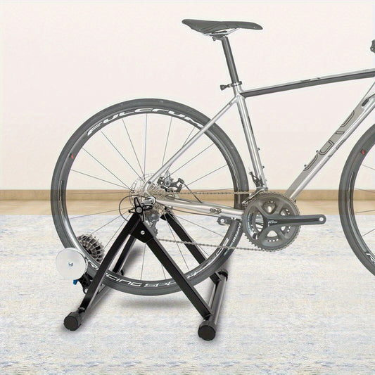 Black Mountain Bike for All 8 Scenes and 7 Festivals - Magnetic Disc Design, Foldable M-Frame Frame, 26-inch Wheel Diameter, 25.98-29.13inch Size, Lightweight and Durable, Suitable for Commuting, Cycling, and Racing