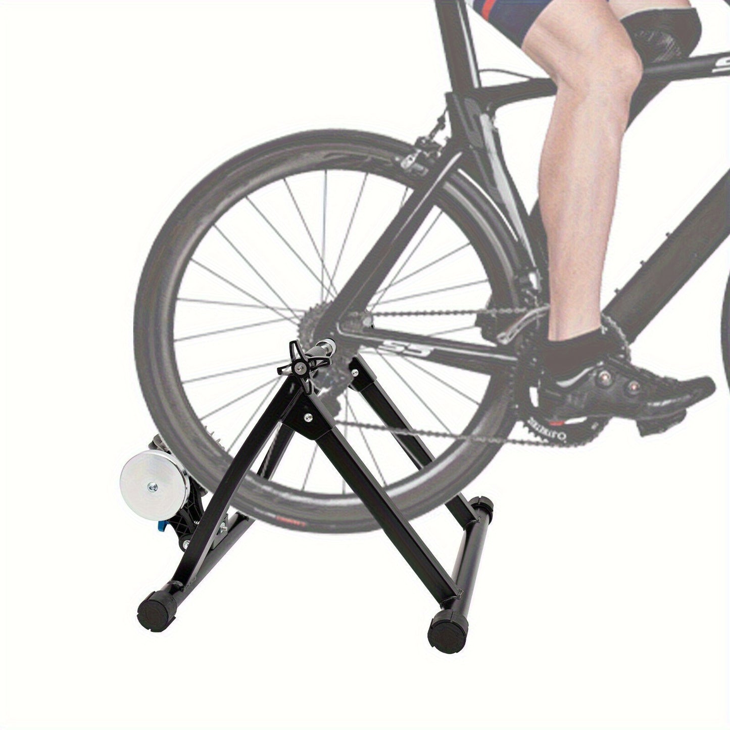 Black Mountain Bike for All 8 Scenes and 7 Festivals - Magnetic Disc Design, Foldable M-Frame Frame, 26-inch Wheel Diameter, 25.98-29.13inch Size, Lightweight and Durable, Suitable for Commuting, Cycling, and Racing
