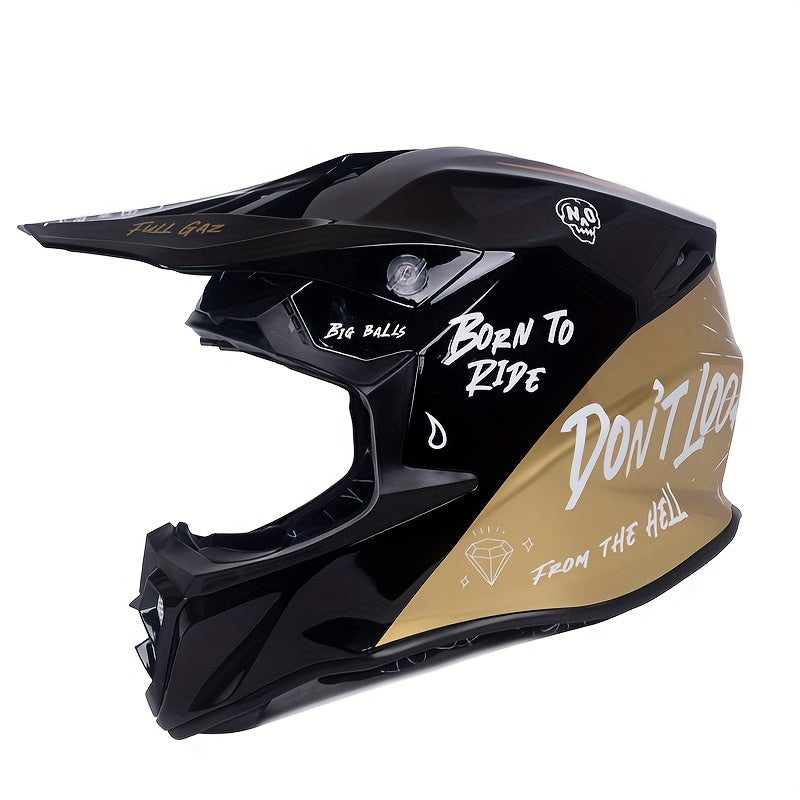 ECE2206 Helmet ECE2206 Motorcycle Helmet | Stylish All-Season Full Coverage Design with Integrated Mirror Visor, Ventilation System & Removable Padding | Durable Safety Gear for Men & Women