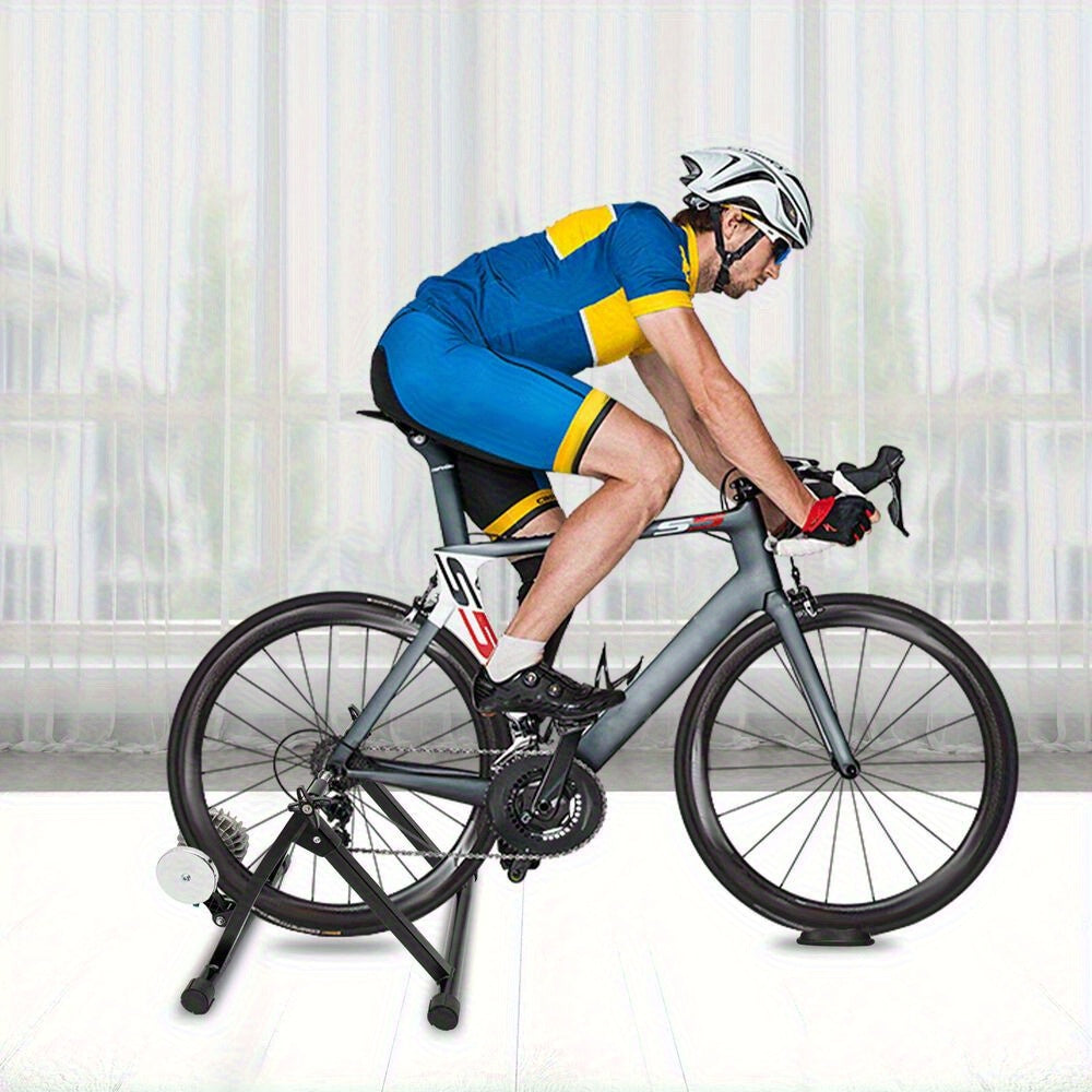 Black Mountain Bike for All 8 Scenes and 7 Festivals - Magnetic Disc Design, Foldable M-Frame Frame, 26-inch Wheel Diameter, 25.98-29.13inch Size, Lightweight and Durable, Suitable for Commuting, Cycling, and Racing