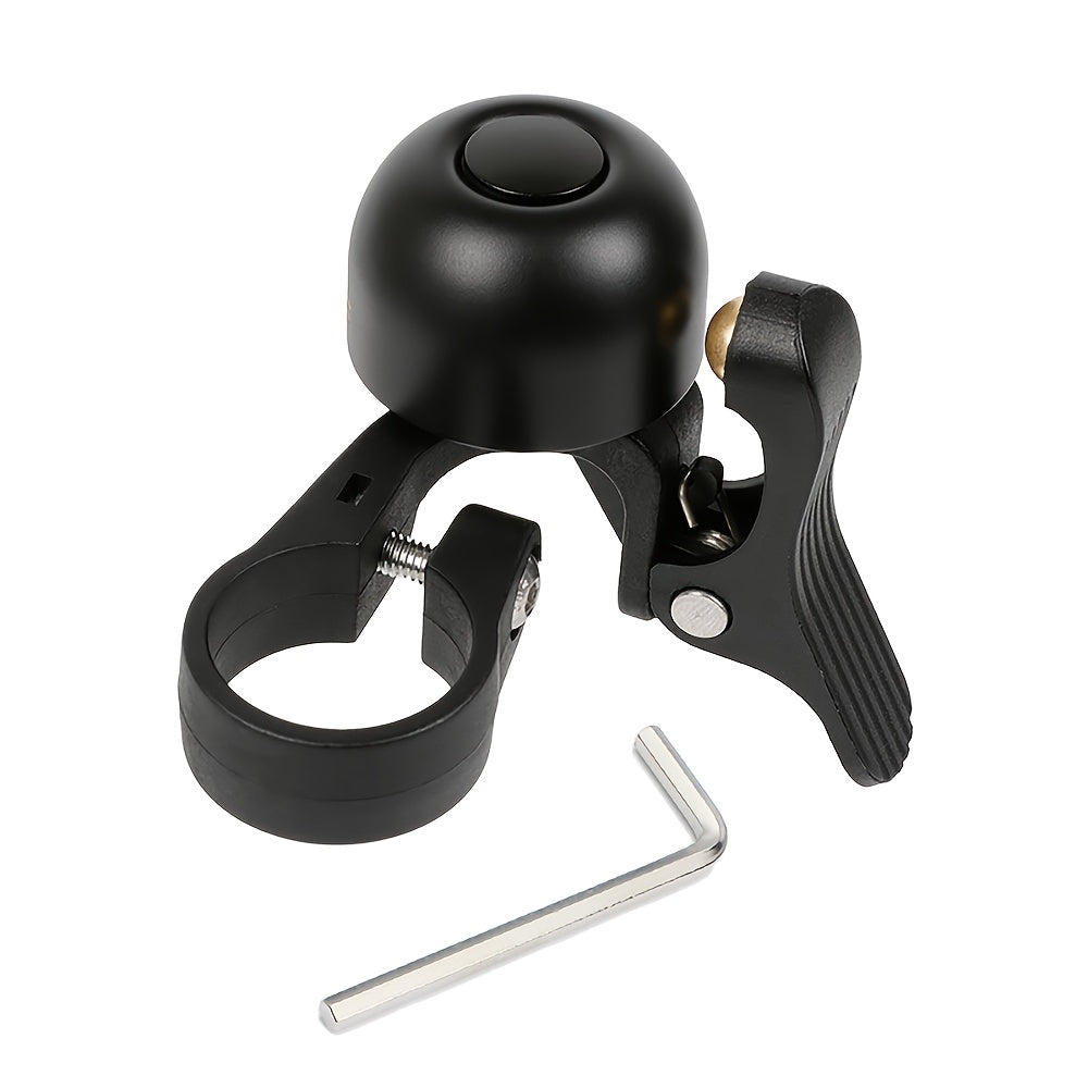 Extremely Loud Bicycle Bell Horn - Ergonomic Black Design, Durable & Weather-Resistant for Balance & Folding Bikes - Safety for Urban Commuting & Outdoor Cycling, Cycling Accessories, Easy Installation