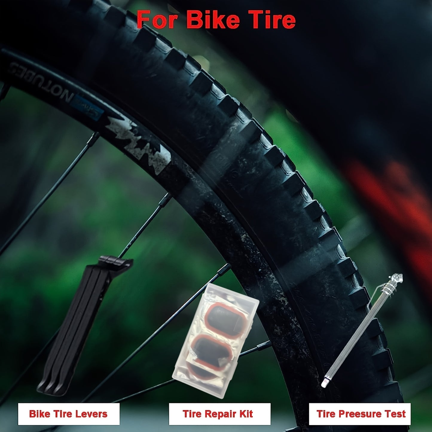 44pcs Bicycle Tool Kit for Mountain Bikes - Easy Maintenance and Repair with Durable Storage Box, Multifunctional Tool Set for Professional Home Bicycle Tools