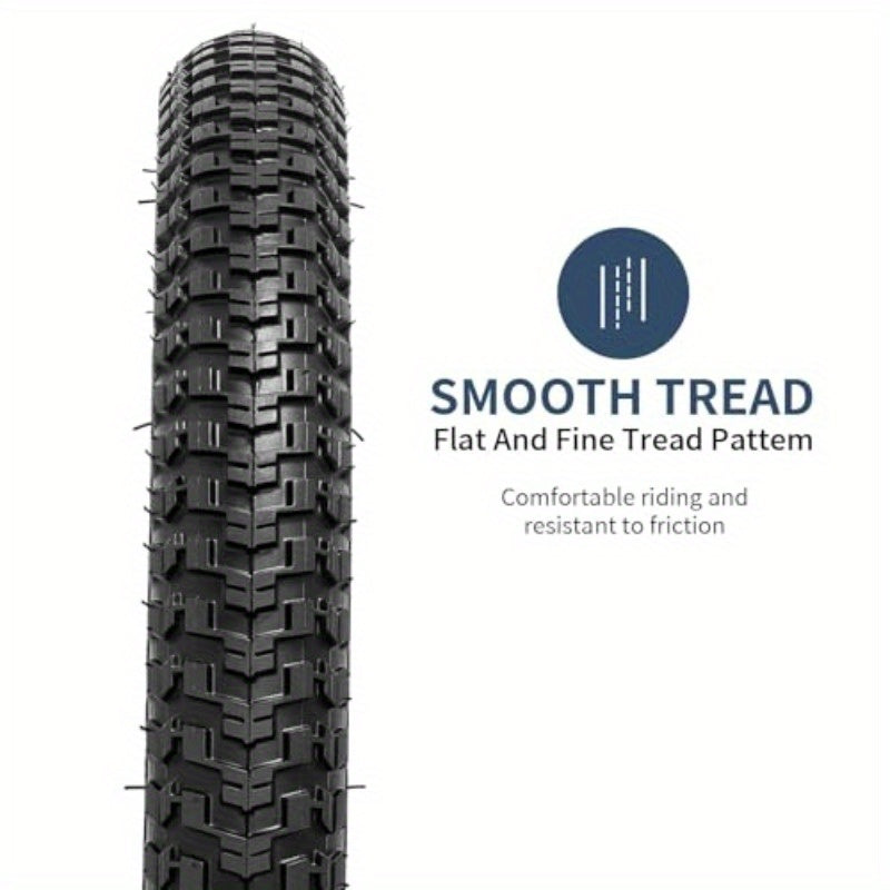 YUNSCM 2pcs 12.5 Bike Tires 12 x 2 57203 and 12.5 Bike Tubes Heavy Duty Schrader Valve Compatible with 12.5 x 2.25 12 1 2 x 2 1 4 Bike Bicycle Tires and Tubes (Y558)