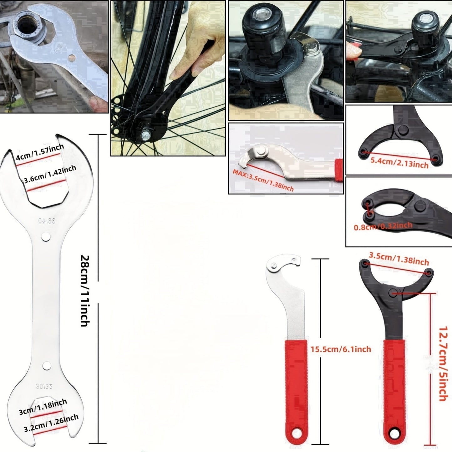 Professional Bicycle Tool 44pcs Professional Bicycle Tool Kit | Bicycle Repair Tool Set for Mountain and Road Bikes with High-Quality Cycling Maintenance Tools in Black Storage Case